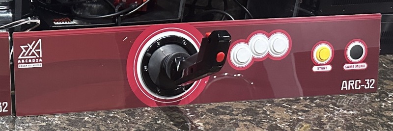 Analog flight stick for the exA-Arcadia system