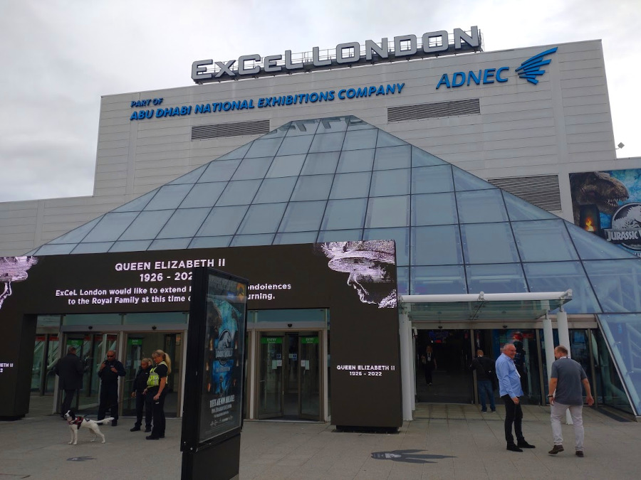 ExCeL London Venue for IAAPA EMEA 2022