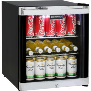 Schmick Tropical Glass Door Mini Bar Fridge - 38 Cans