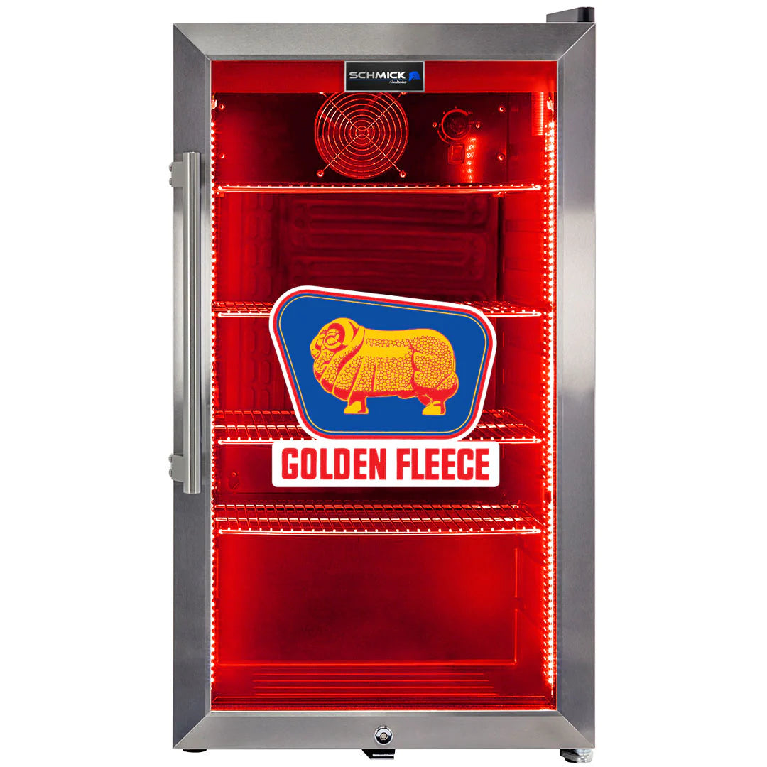 Petrol Branded Triple Glazed Alfresco LED 98L Bar Fridge