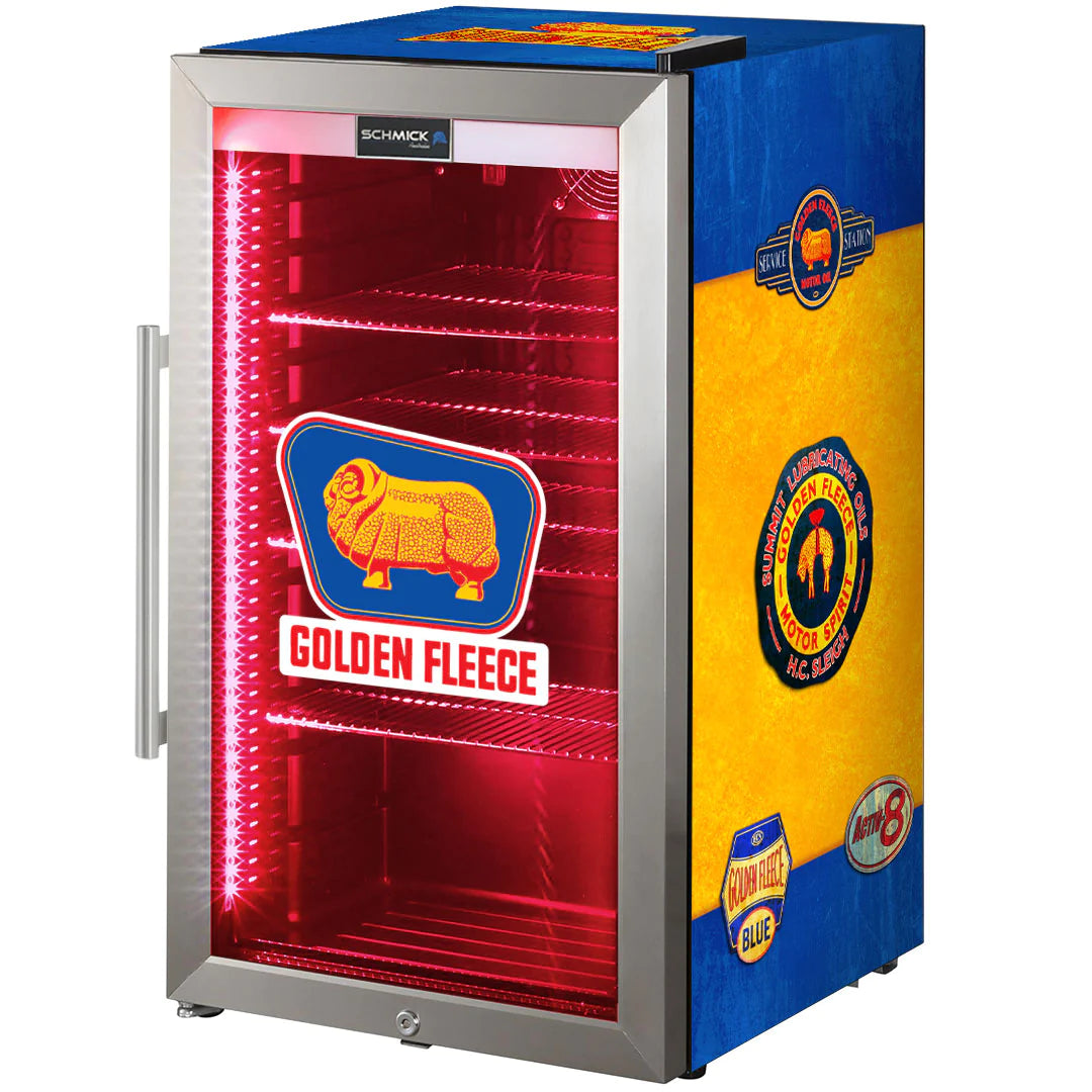 Petrol Branded Triple Glazed Alfresco LED 98L Bar Fridge
