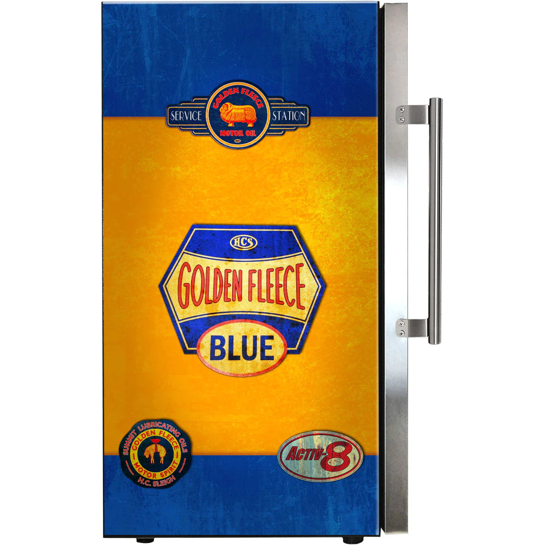Petrol Branded Triple Glazed Alfresco LED 98L Bar Fridge