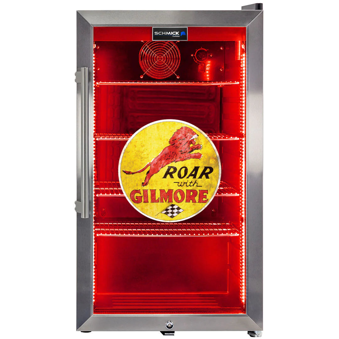 Petrol Branded Triple Glazed Alfresco LED 98L Bar Fridge