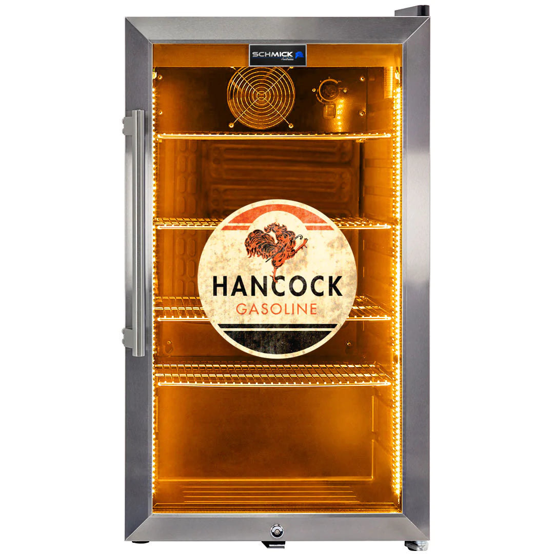 Petrol Branded Triple Glazed Alfresco LED 98L Bar Fridge