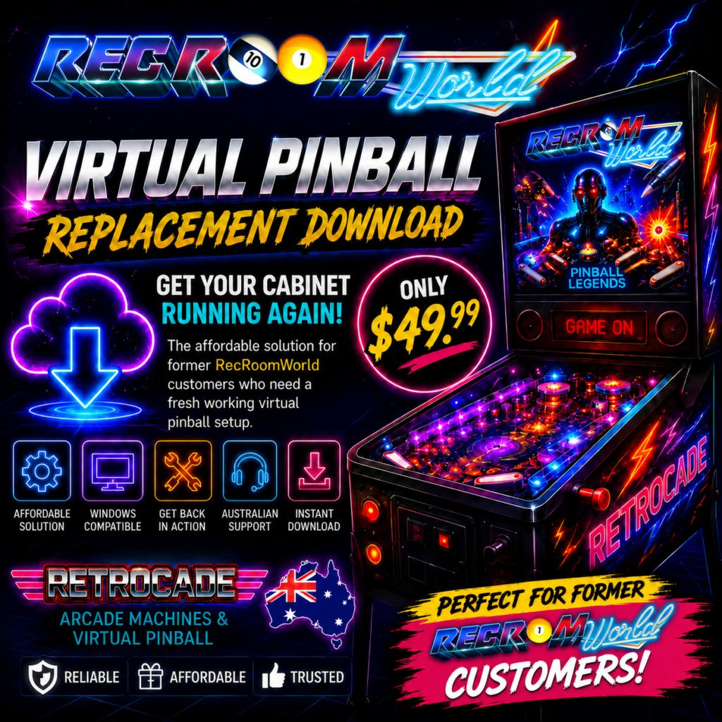 RecRoomWorld vpcabs virtual pinball download