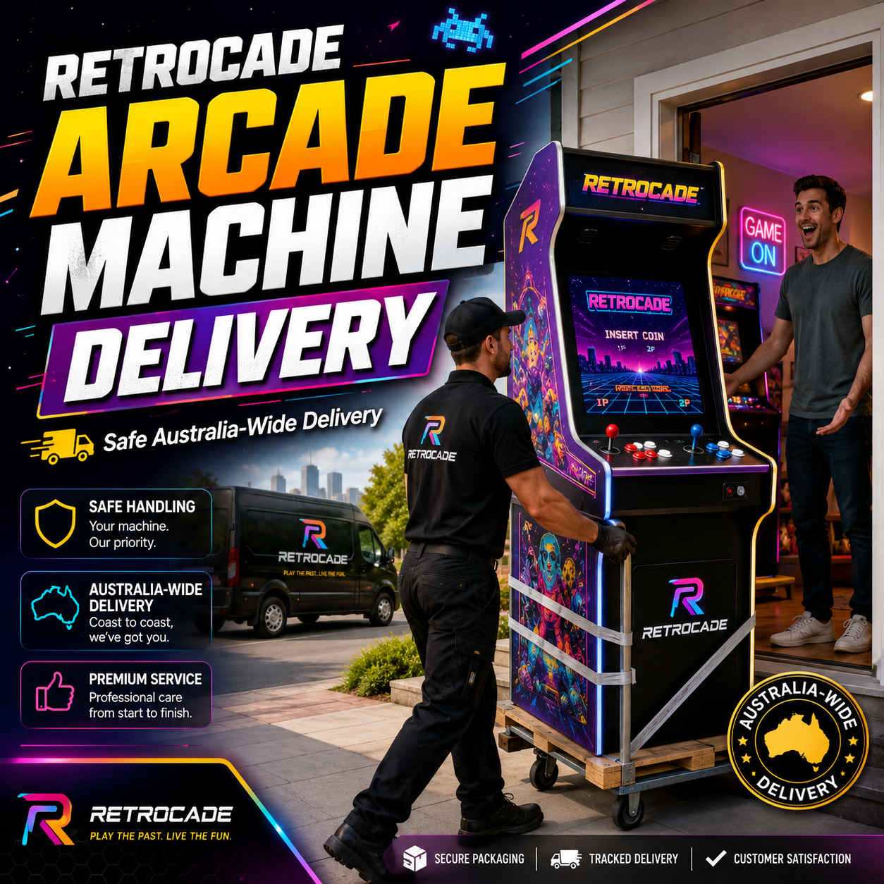 Retrocade Shipping Charge