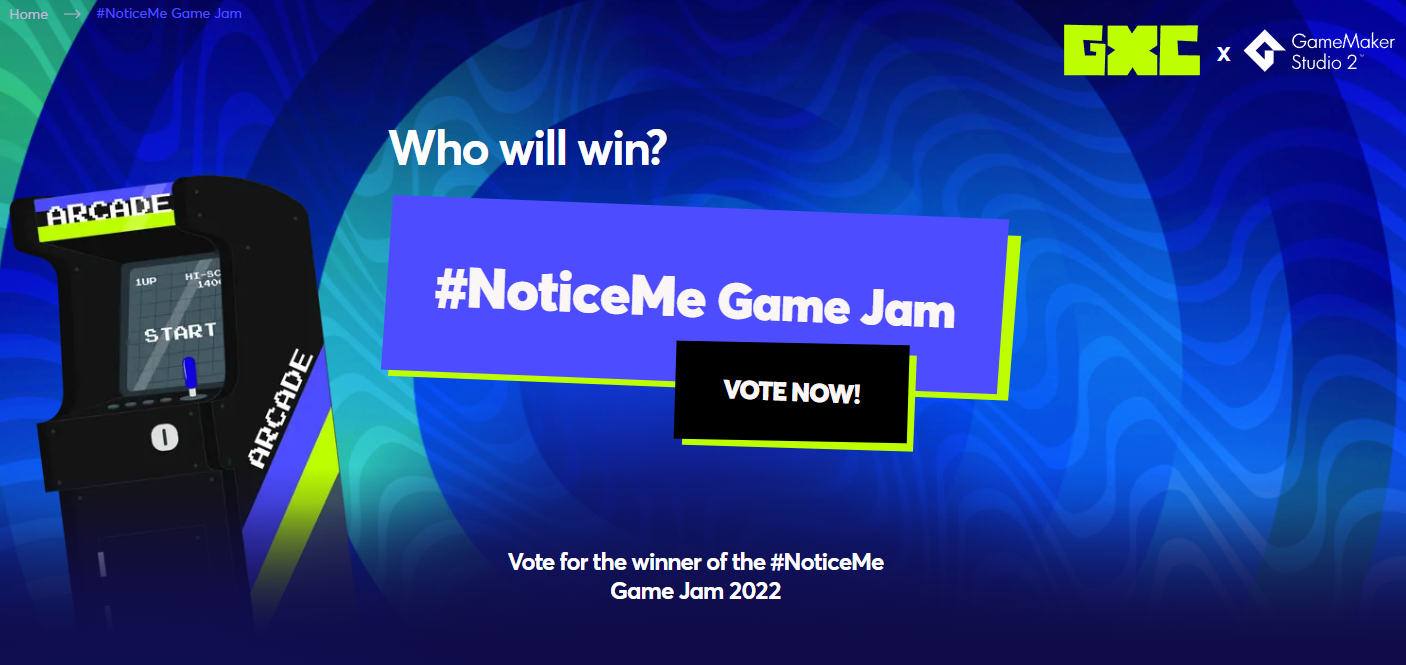 The #NoticeMe Game Jam Winners and the Arcade Test