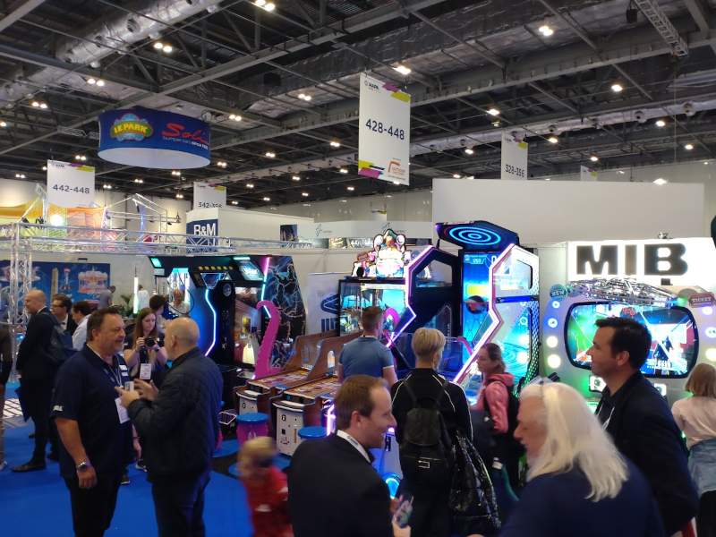IAAPA Expo Europe 2022: Arcade Games and Attractions