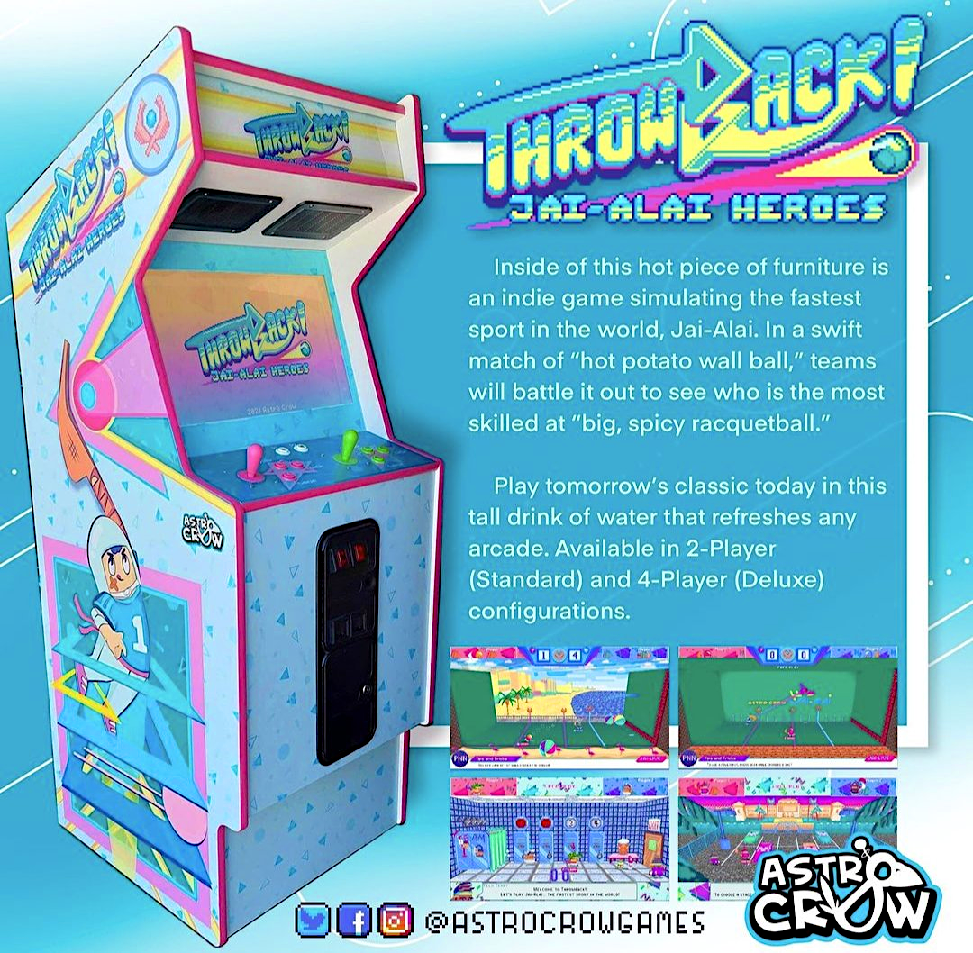 Throwback Jai-Alai Heroes by Astro Crow Games
