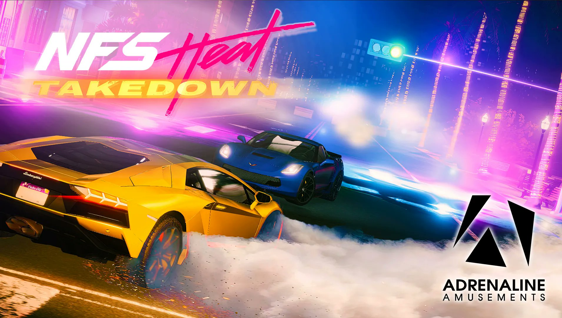 Need for Speed Heat Takedown Starts Shipping to Arcades