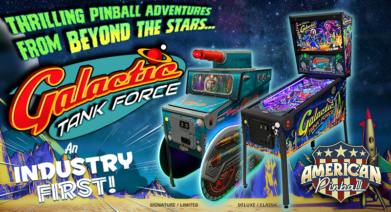 Galactic Tank Force Brings 1990s FMV Flair to Pinball