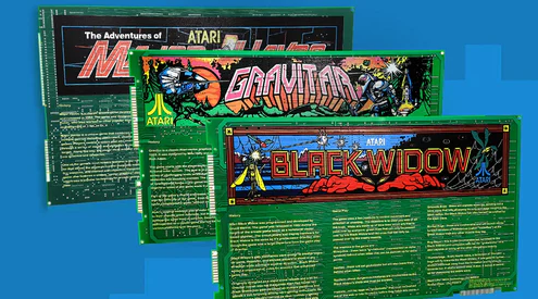 Atari Reproduction PCBs Expand the Classic Vector Arcade Line-up