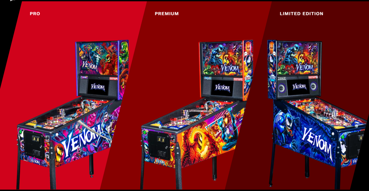 Stern Pinball Launches VENOM For Collectors & Arcades