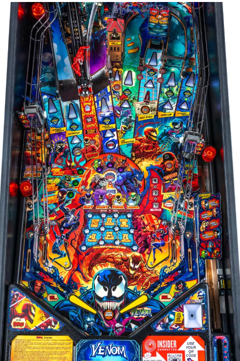 Venom Pro playfield