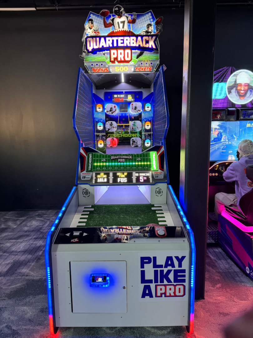 ICE Tests Quarterback Pro Football Toss Game