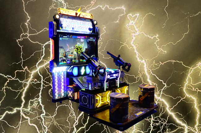 Thunder Attack Brings Heavy Gunfire to Arcades
