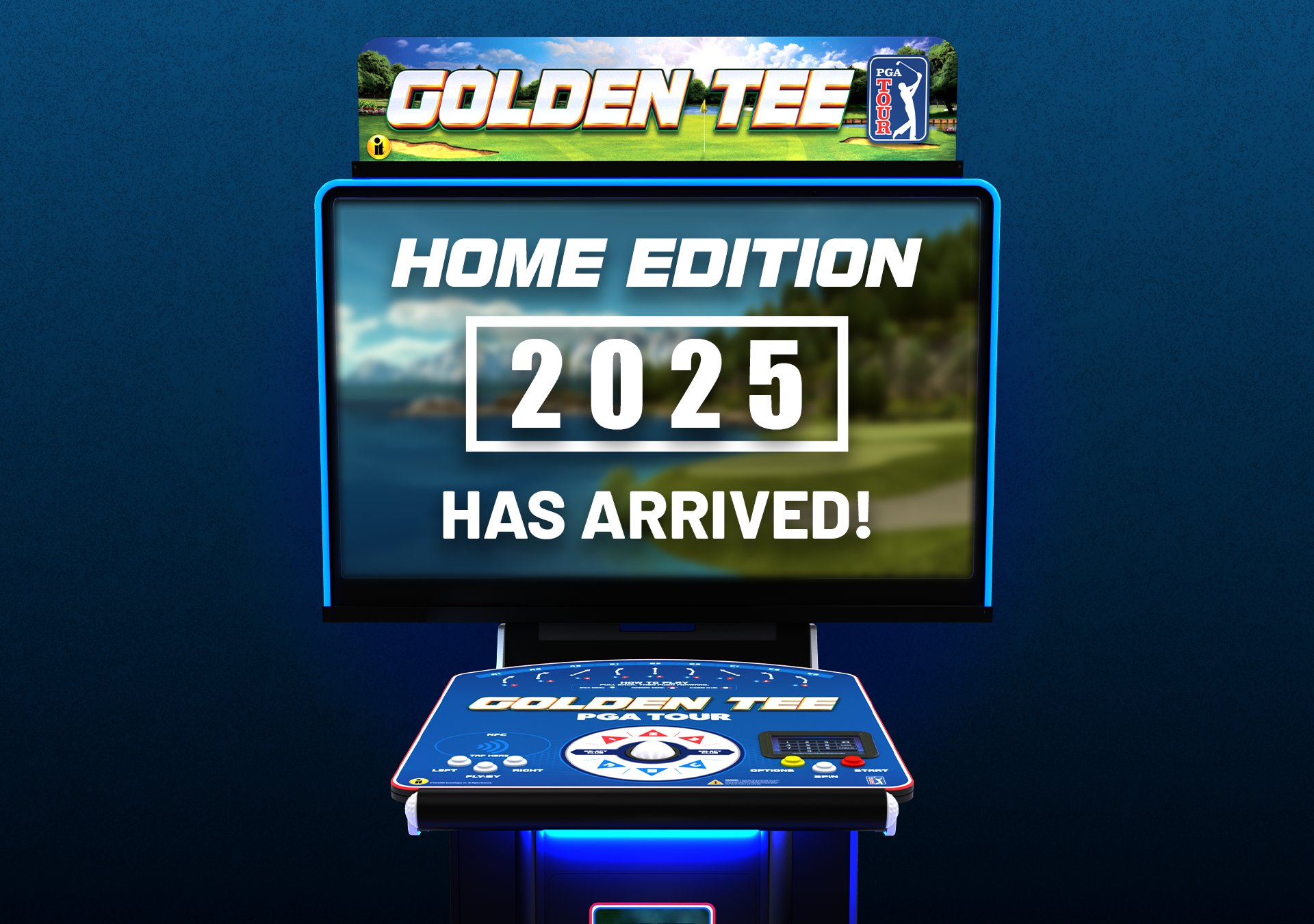 Golden Tee PGA TOUR 2025 Home Edition Launches