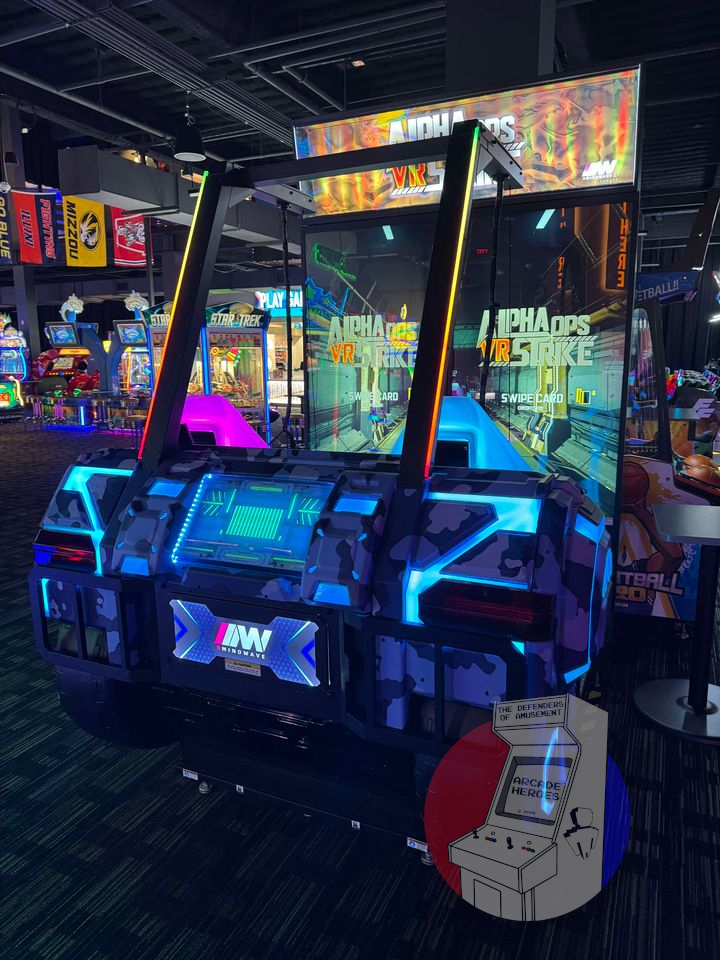 Alpha Ops VR Strike from Sega Amusements on test