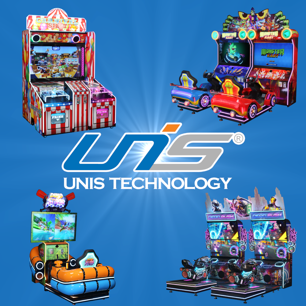 UNIS Unveils Neon Rush, Monster Kart, Dino Storm and More