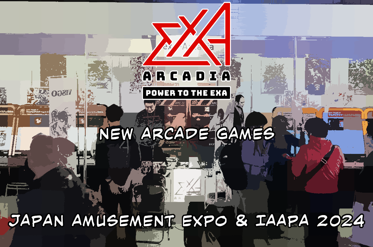 exA-Arcadia Reveals New Arcade Games for 2025