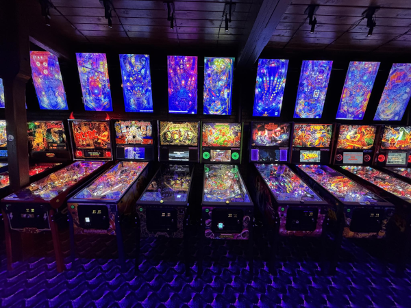 pinball at Sip 'N Flip