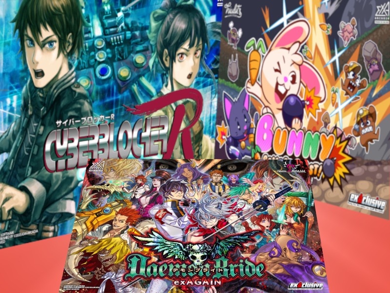 exA-Arcadia Updates: Daemon Bride exAgain Tests, Cyberblocker R Trailer & More