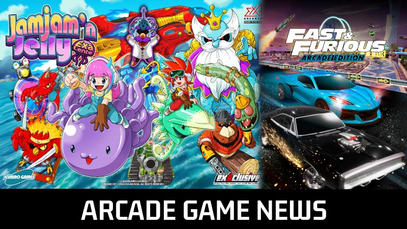 Jamjam’n Jelly EXALENTE Arrives as Fast & Furious Arcade Heads to Consoles