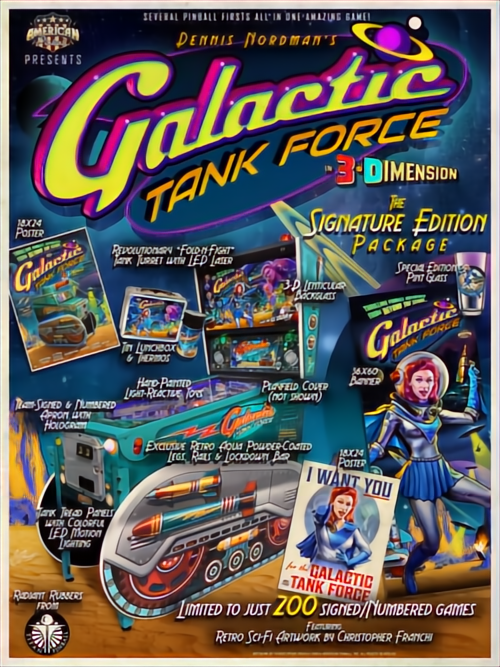 Galactic Tank Force Signature Edition Begins Shipping