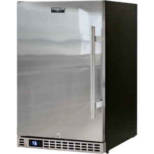 Schmick Quiet Front Venting Stainless Door 132L Bar Fridge