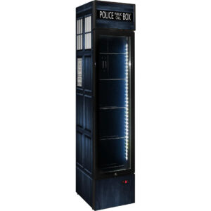 Police Box Design Upright 160L Bar Fridge