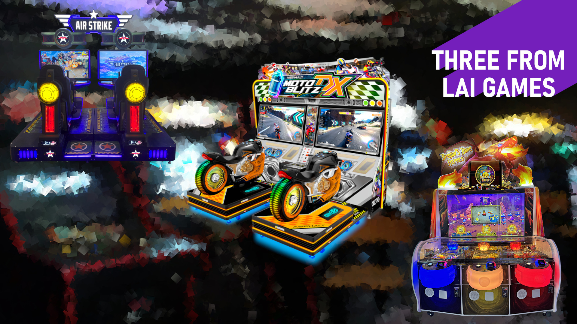 LAI Games Arcade Releases: Asphalt Moto Blitz DX and More
