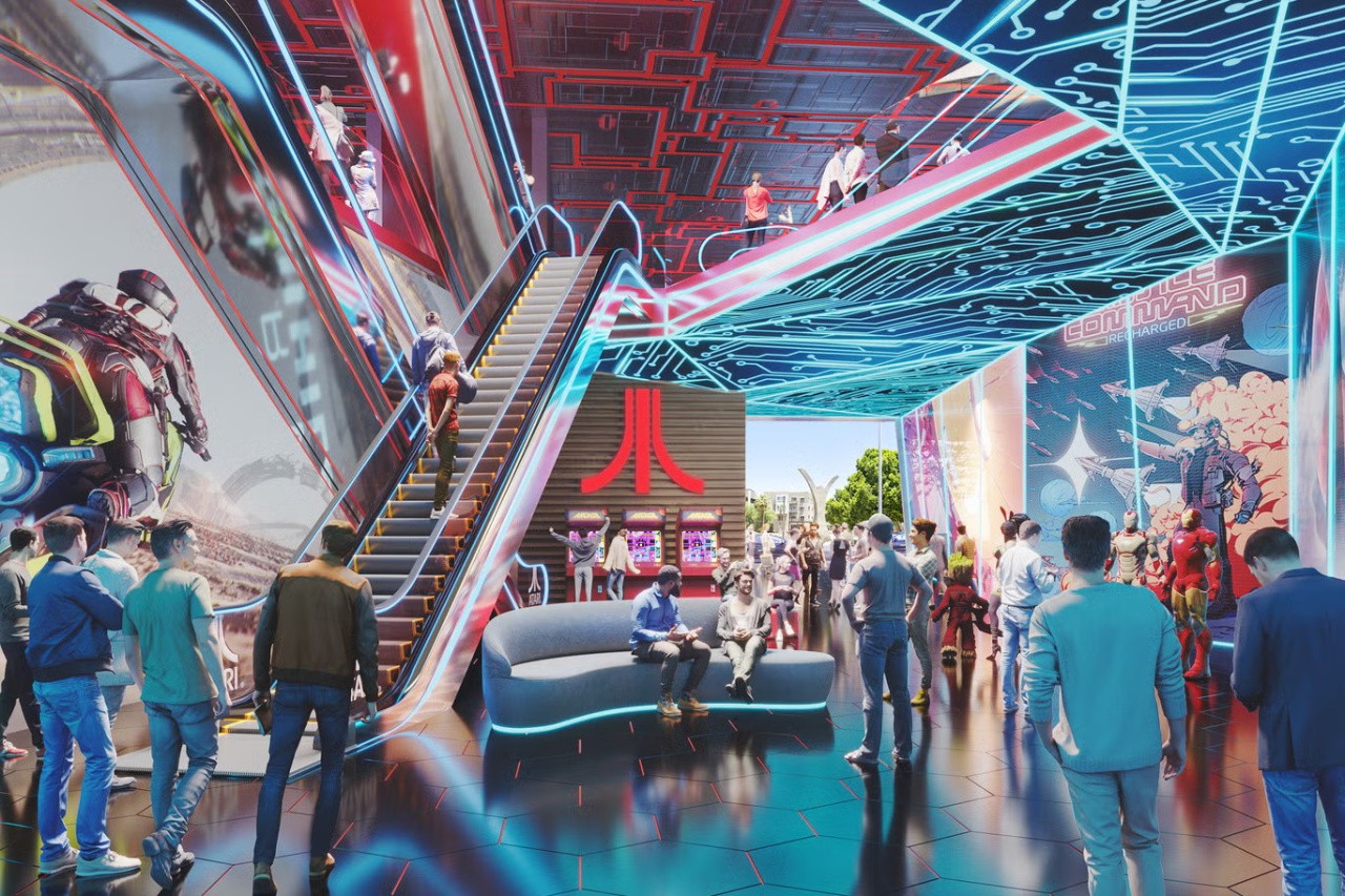 Atari Hotel Phoenix Plans a Neon Arcade Landmark