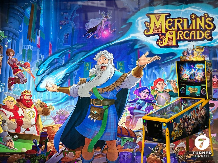 Merlin's Arcade by Turner Pinball
