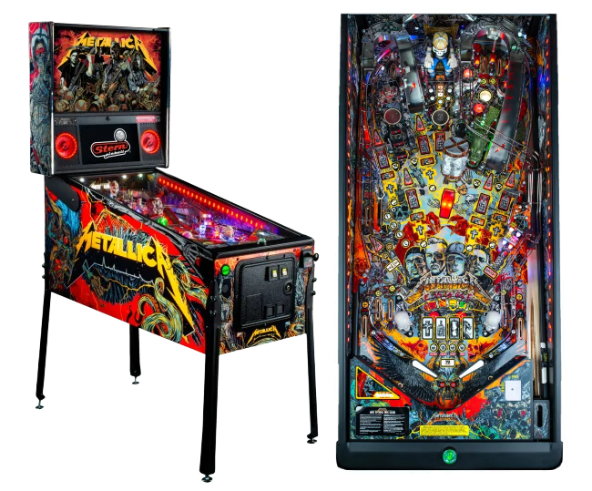 Stern Pinball Announces Metallica Remastered