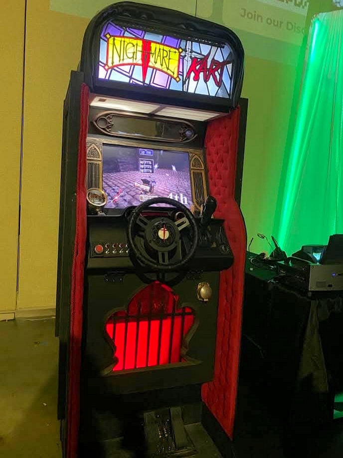 Nightmare Kart, one of the indie MAGFest 2025 arcades