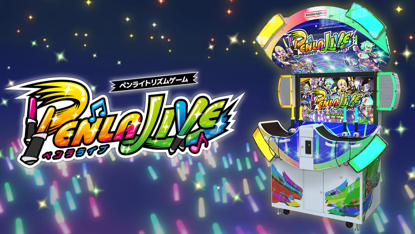 Bandai Namco Announces Penlalive Arcade Rhythm Game