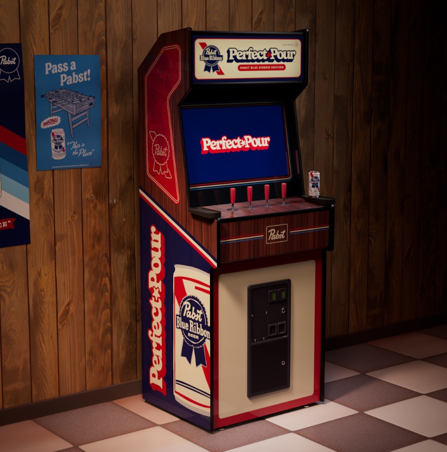 Perfect Pour: Pabst Blue Ribbon Edition by DSM Arcade