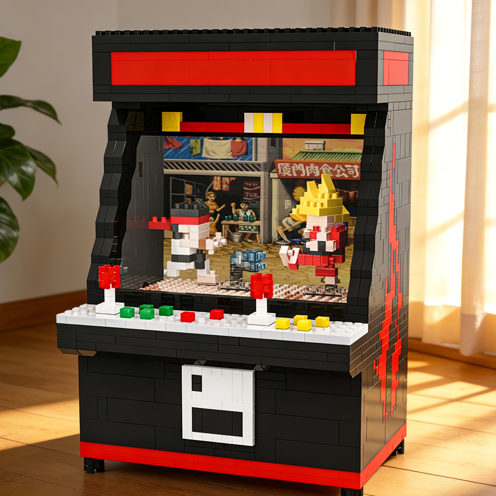 Arcade Fighter Game Machine Building Blocks - Image 3