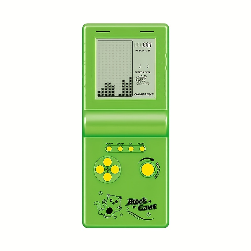 Retro Mini Brick-Style Handheld Gaming Console – Portable Multi-Game System - Image 9