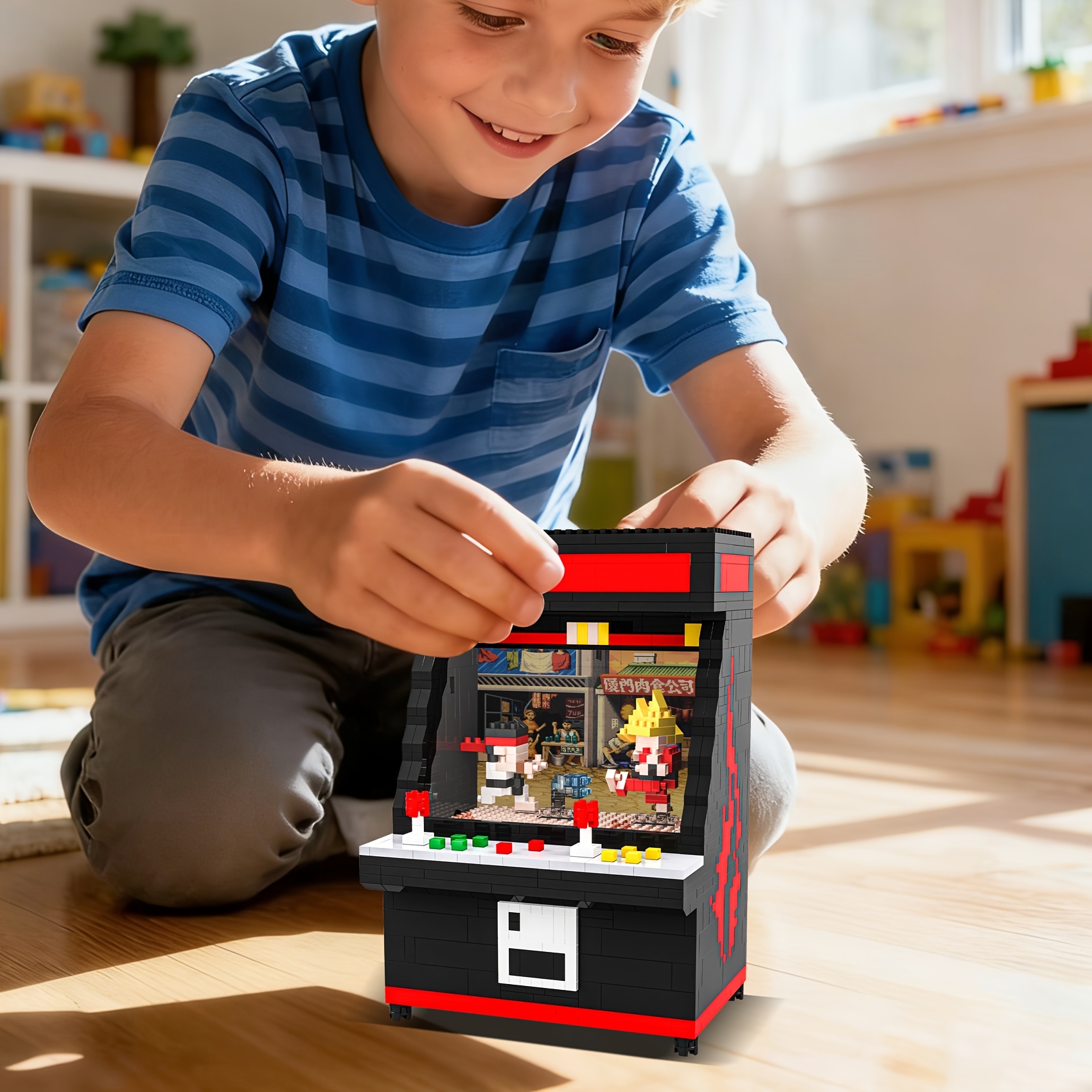 Arcade Fighter Game Machine Building Blocks - Image 9