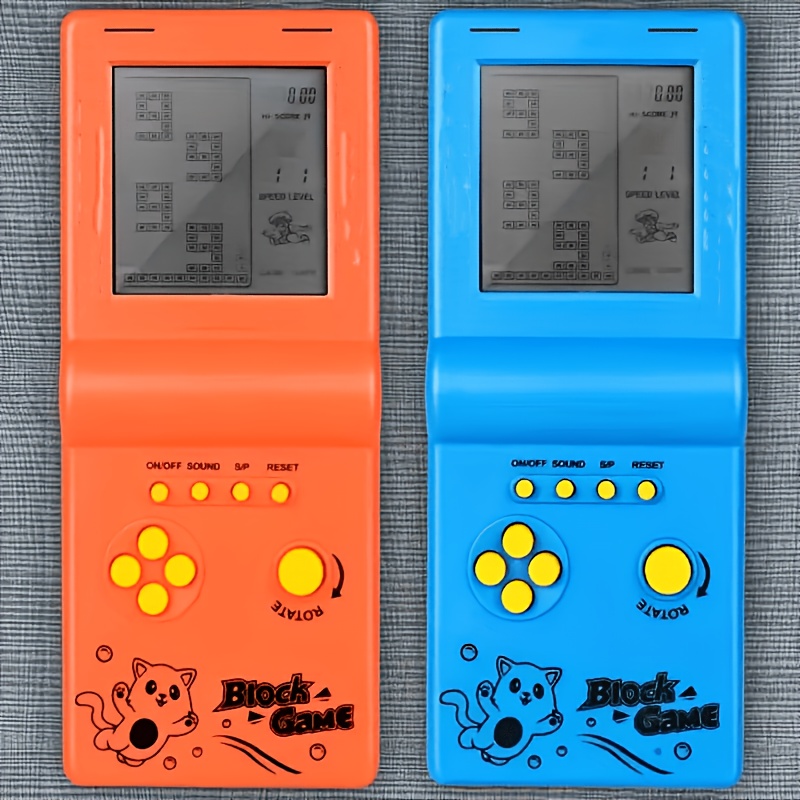 Retro Mini Brick-Style Handheld Gaming Console – Portable Multi-Game System - Image 8