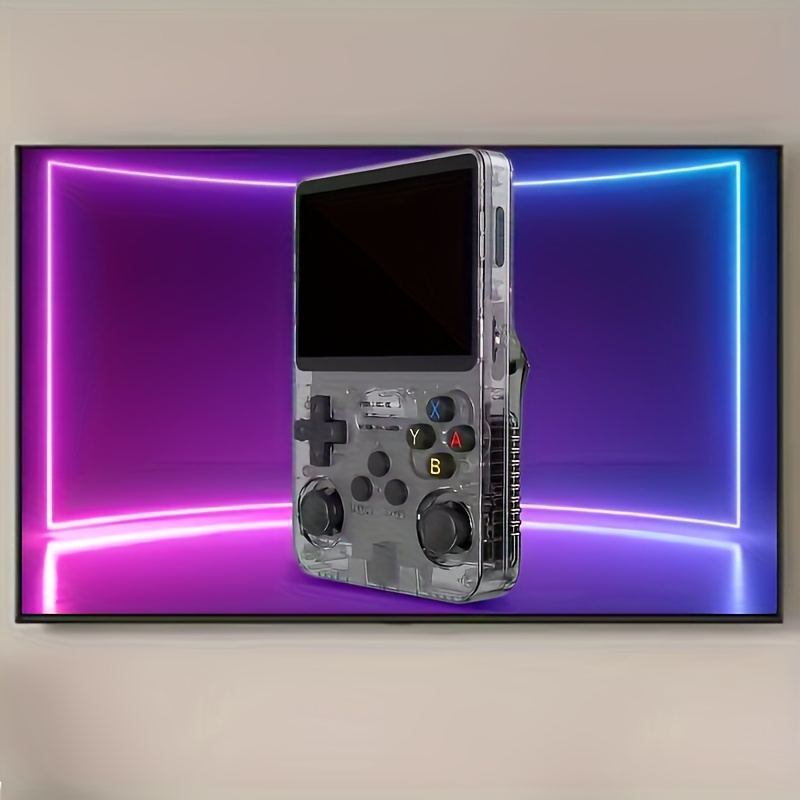 R36 Pro Vintage Handheld Game Console – 3.5-Inch IPS Screen, 128GB Storage - Image 10