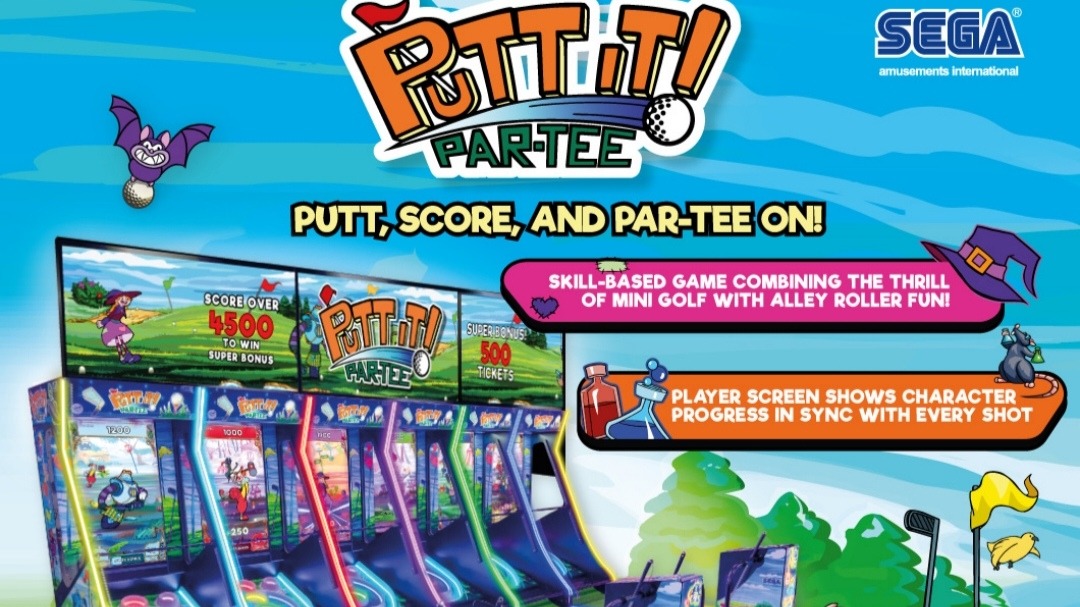 Sega Amusements Ships Putt It! Par-Tee