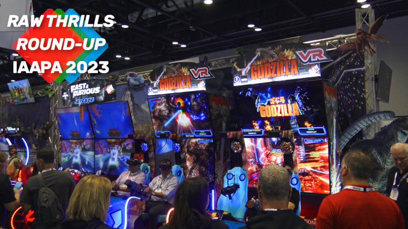 IAAPA 2023: Raw Thrills Arcade Games Round-Up