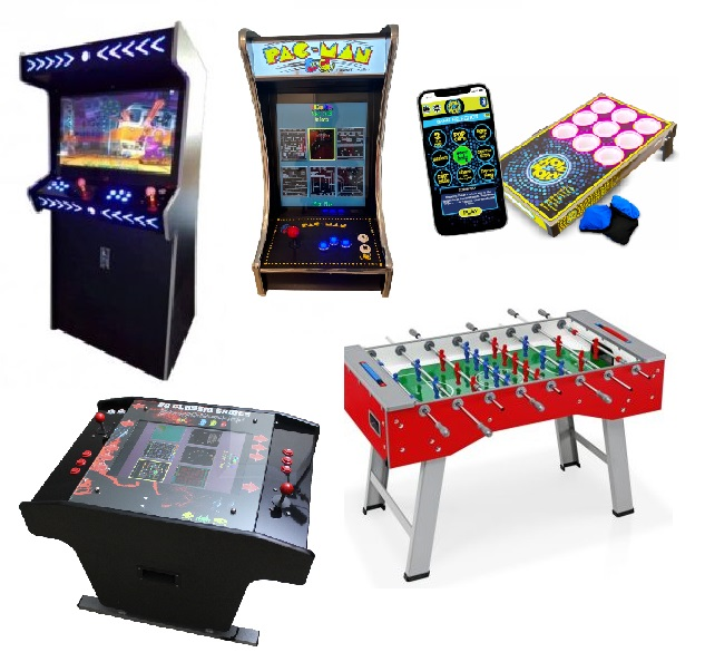 Party Hire at RETROCADE