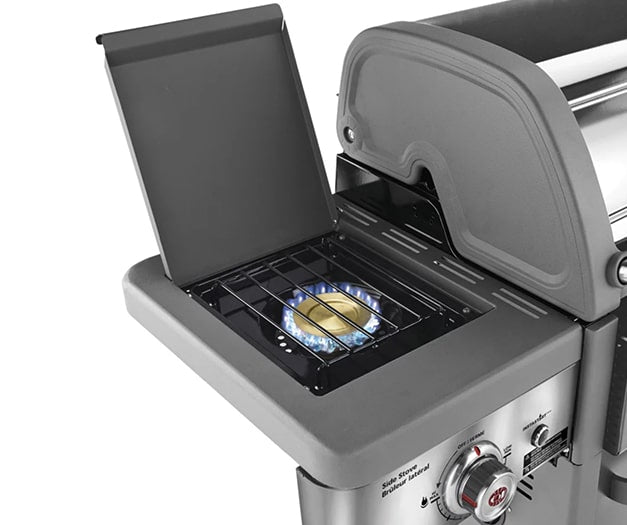 Coleman Revolution 4 Burner BBQ with Side Burner - Black Matte