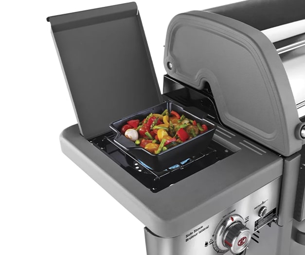 Coleman Revolution 4 Burner BBQ with Side Burner - Black Matte