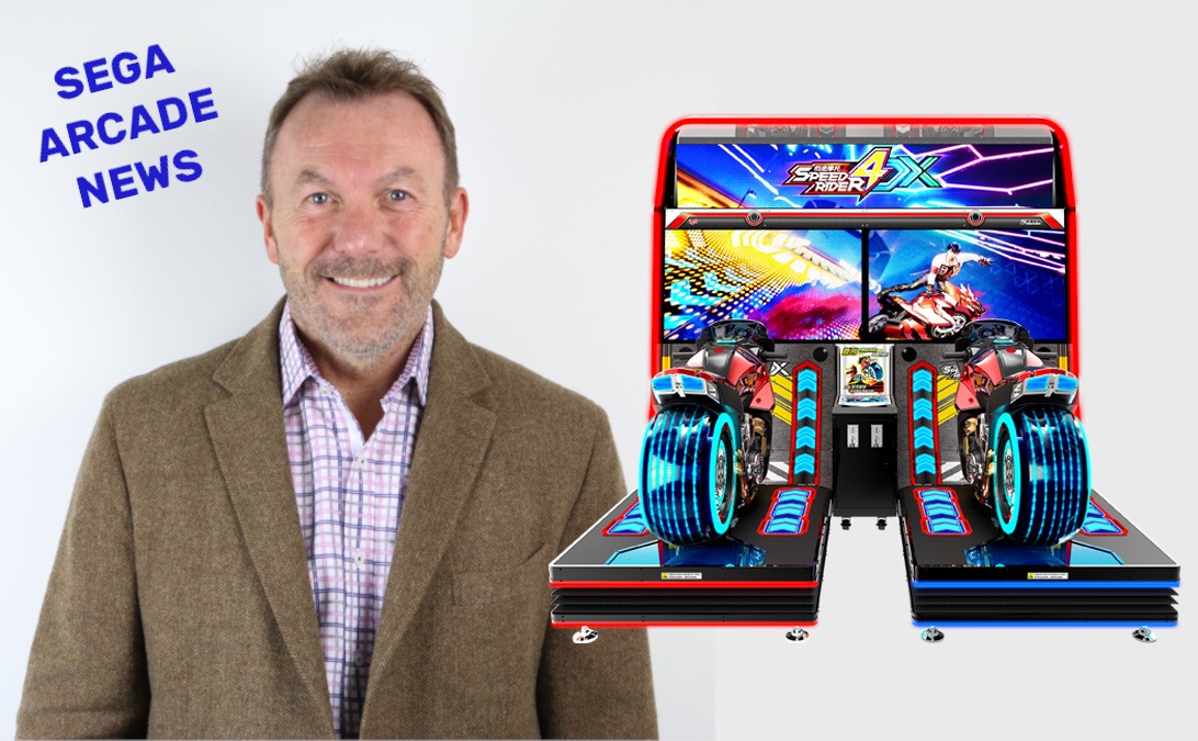 Sega Amusements appoints new leadership direction and takes Speed Rider 4DX west