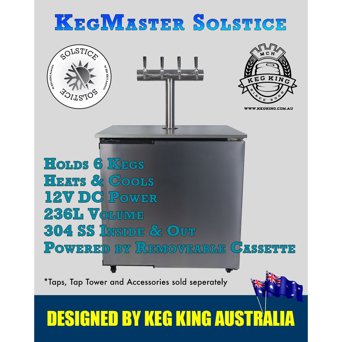 Kegmaster Solstice Kegerator