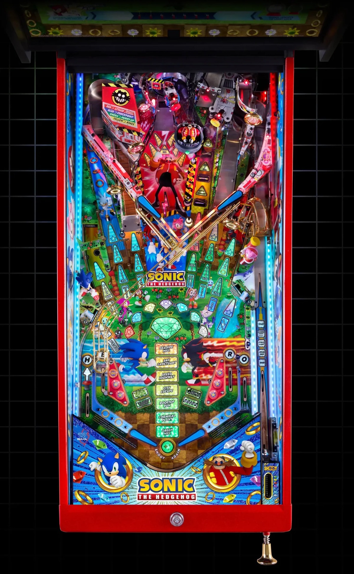 Sonic The Hedgehog playfield